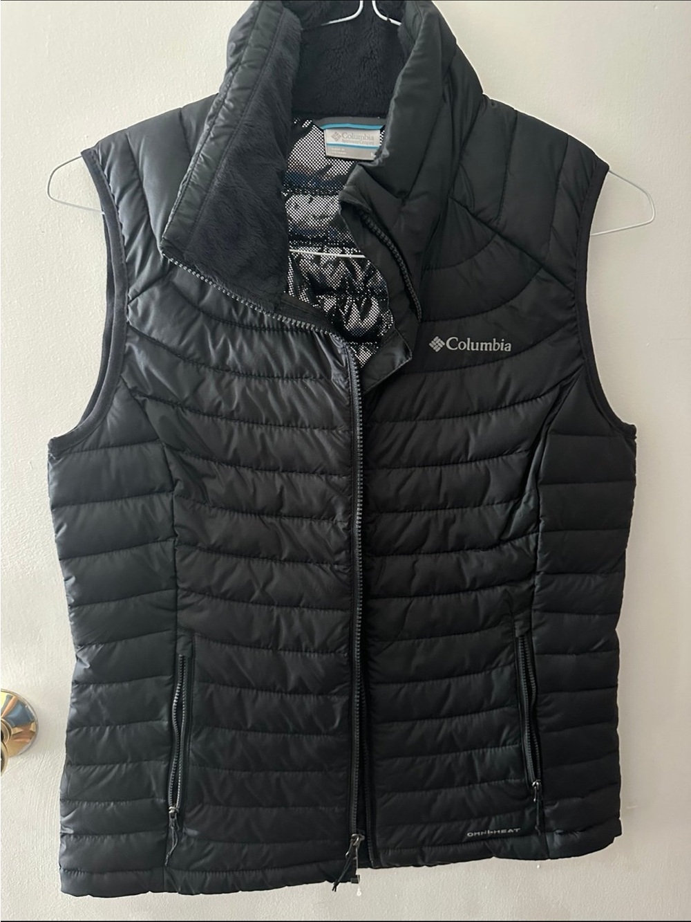 Columbia Black Quilted Women's Insulated Vest